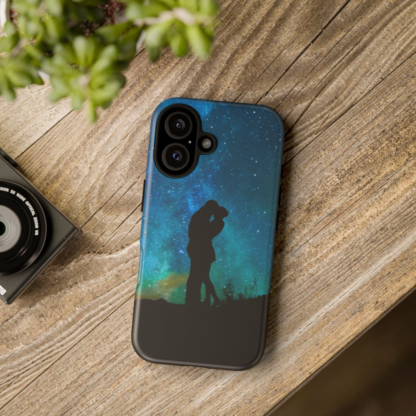 Starry Night Phone Case - Tough Cases for Couples, Galaxy Lover Gift, Astrophotography Accessory, Night Sky Design