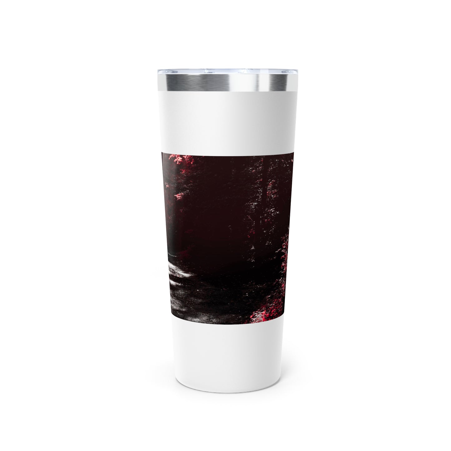 Copper Forest Landscape Tumbler, 22oz Insulated Travel Mug for Coffee, Tea, Gifts, Outdoor Enthusiasts, Nature Lovers