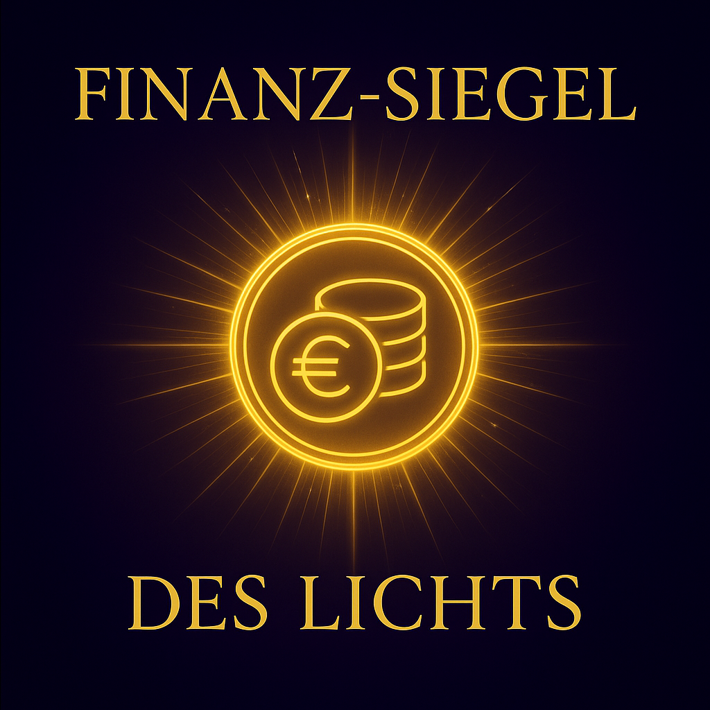 💎 Finanz-Siegel des Lichts 💎 mit Mini-Meditation & Aktivierung als Download