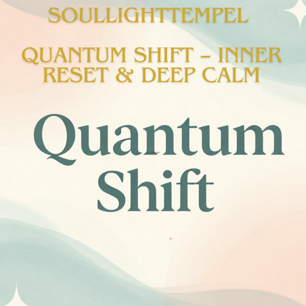 Meditation Quantum Shift – Inner Reset & Deep Calm Soullighttempel Bilyana Christalles MP3 Instant Digital Download English