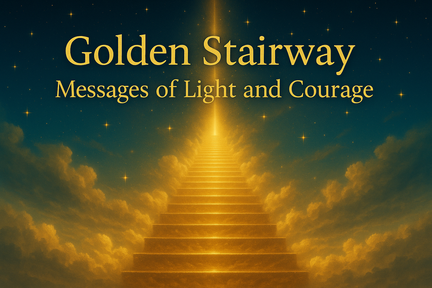 Golden Stairway – Messages of Light and Courage