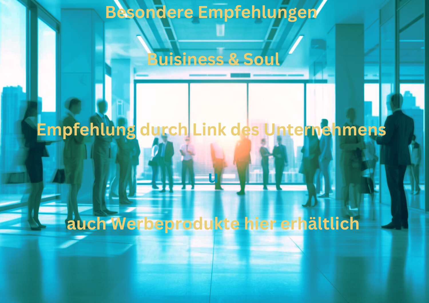 ✨ Kollektion „Besondere Empfehlungen – Business & Soul“