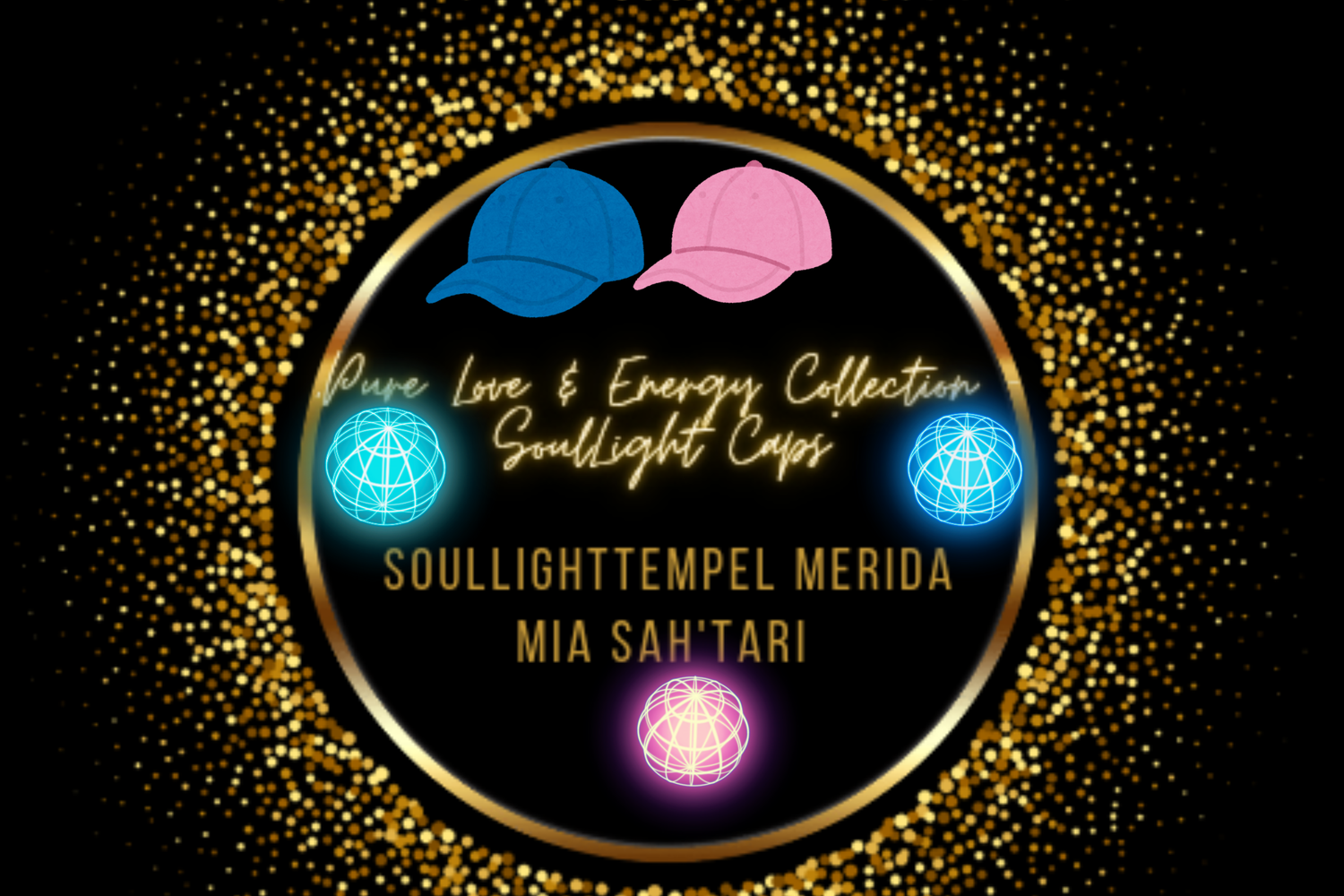 💫 PURE LOVE & ENERGY COLLECTION – SoulLight Caps