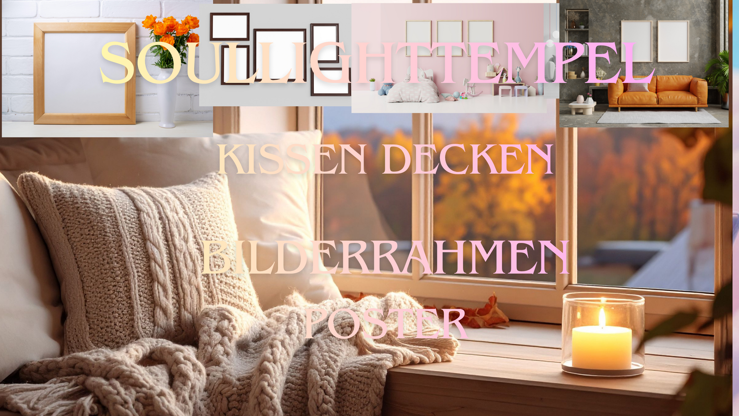 Print Produkte physisch 👉 Kissen 🌞 Decken 🌞 Bilderrahmen 🌞Poster