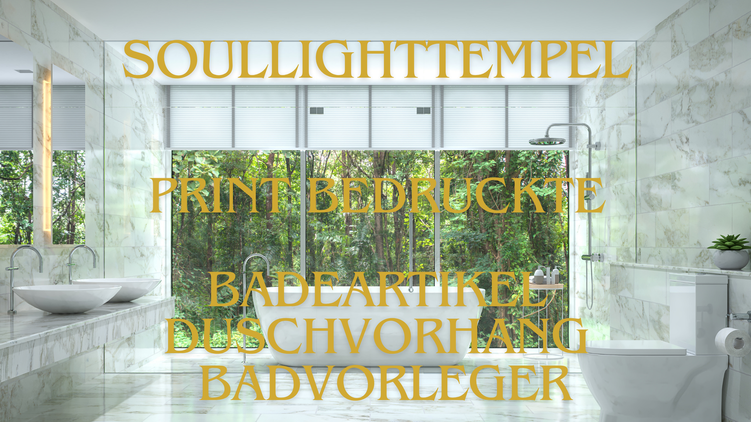 Print Produkte physisch bedruckt 👉 Badeartikel 🌞 Duschvorhang 🌞 Badvorleger