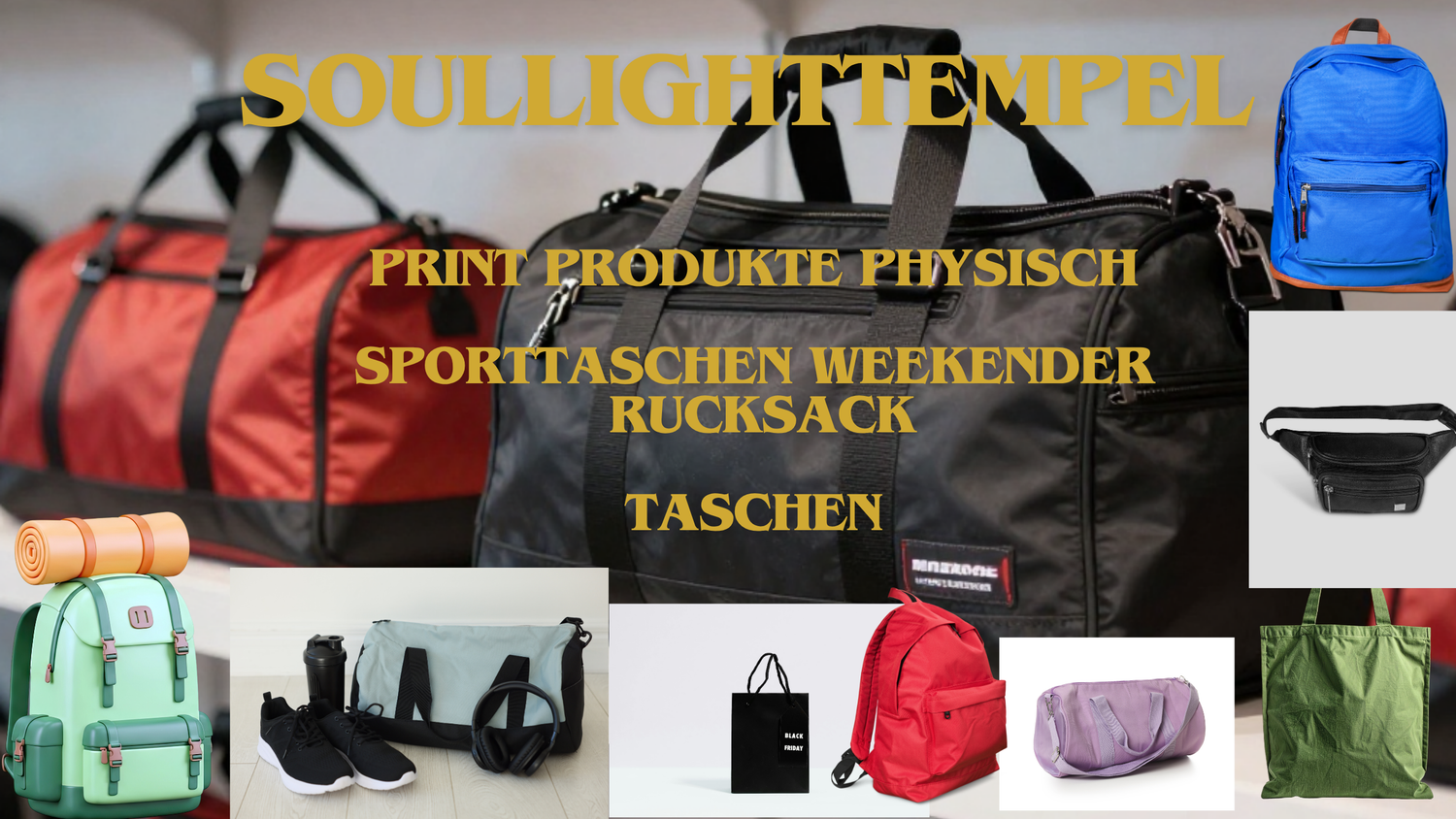 Print Produkte physisch bedruckt 👉 Sporttaschen 🌞Weekender 🌞 Taschen 🌞 Rucksack 🌞 Laptop Tasche & Hülle