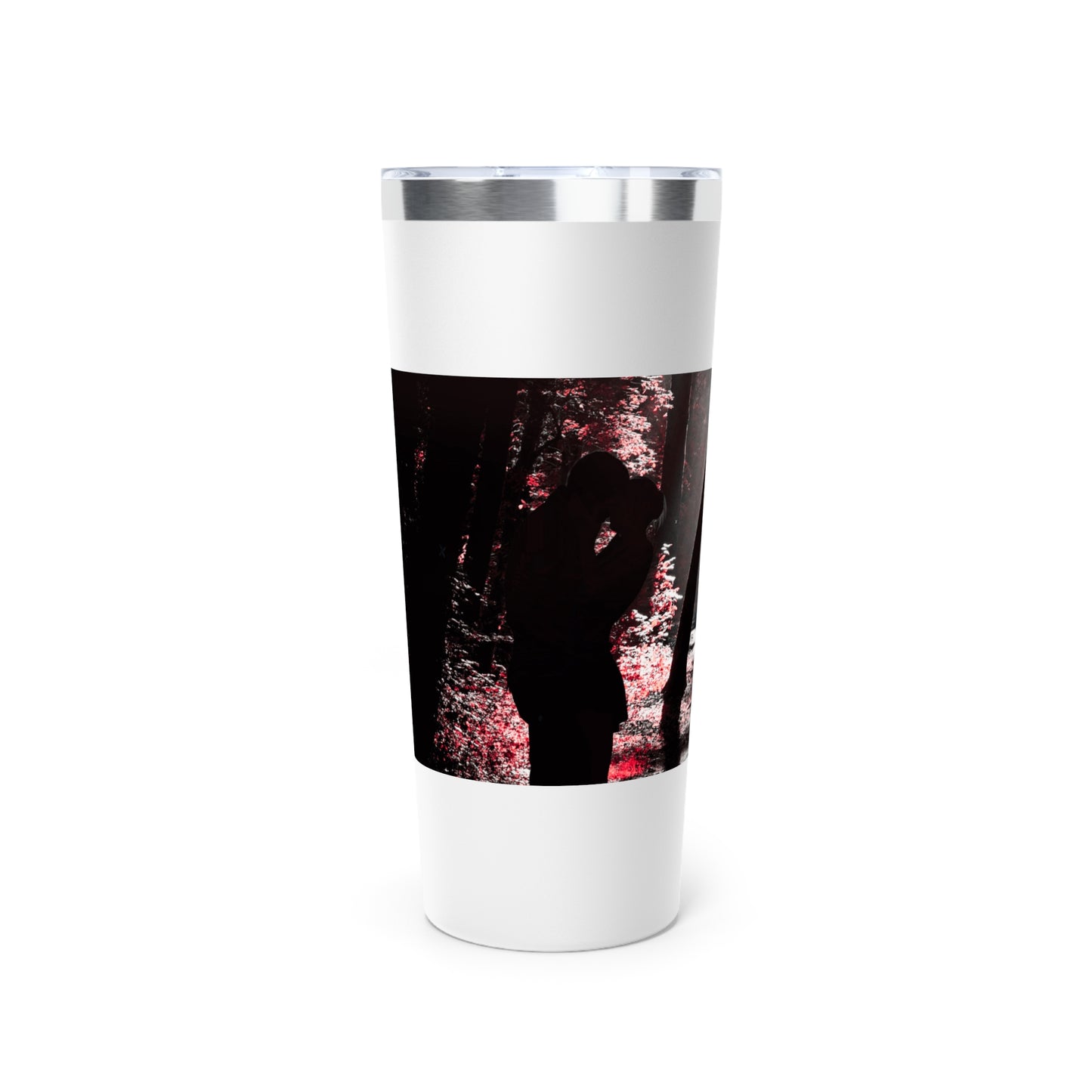 Copper Forest Landscape Tumbler, 22oz Insulated Travel Mug for Coffee, Tea, Gifts, Outdoor Enthusiasts, Nature Lovers
