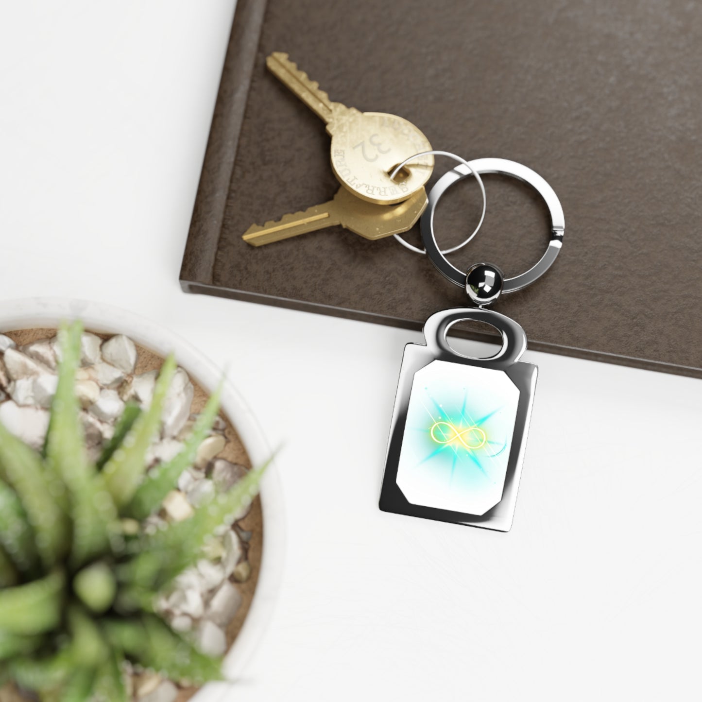 Infinity Photo Keyring - Personalize Your Memories