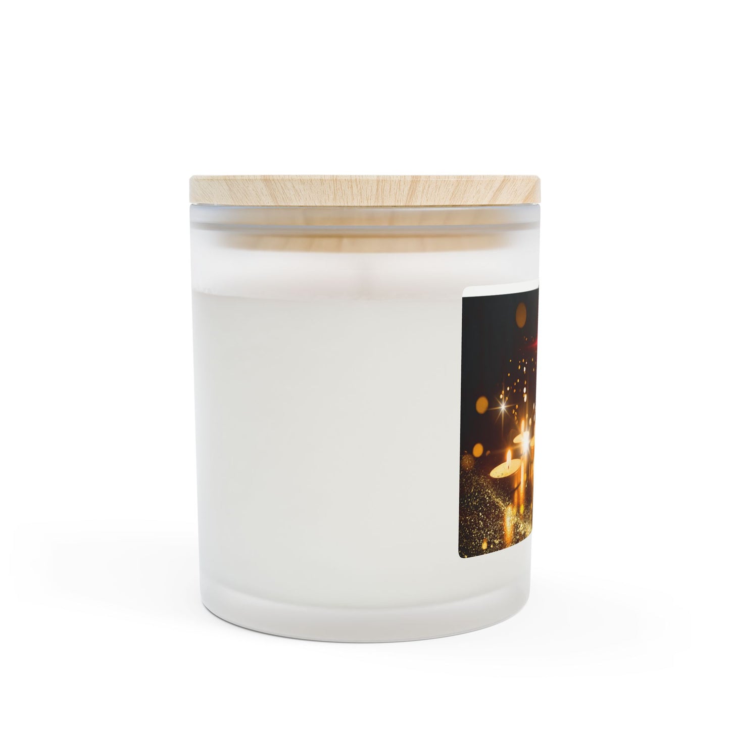 Frosted Glass Candle, 11oz