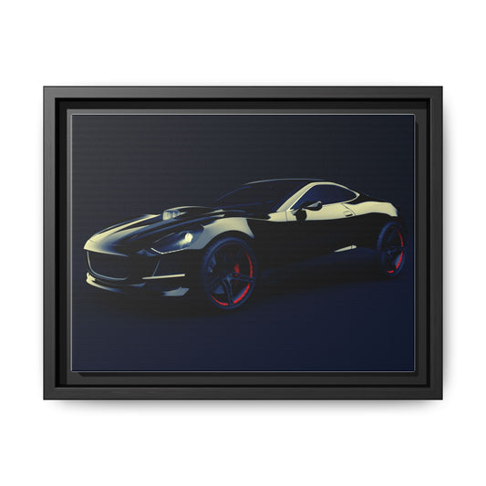 Framed Car Art Print, Modern Wall Decor for Auto Enthusiasts, Canvas Art, Gift for Car Lovers, Home Decor