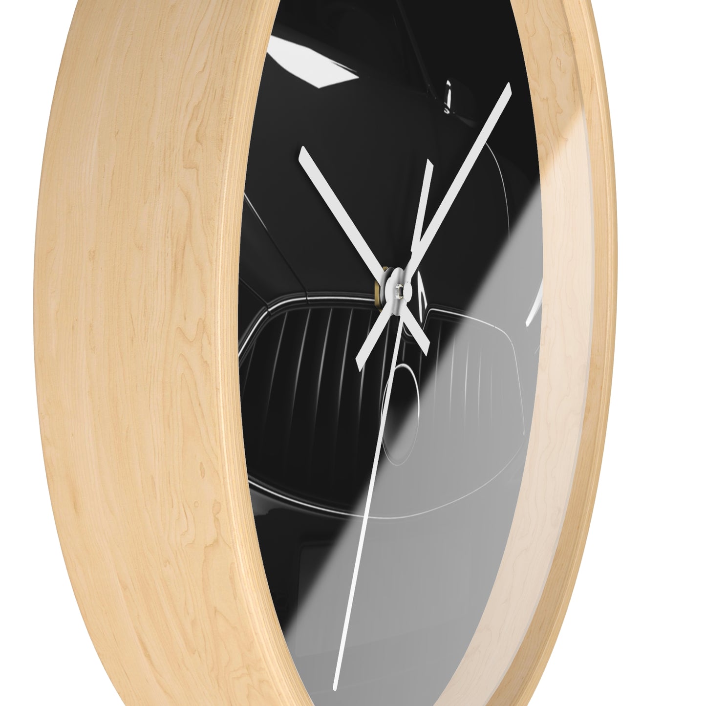 Sleek Car Wall Clock - Modern Home Decor, Automotive Gift, Office Accessory, Stylish Timepiece, Unique Wall Art