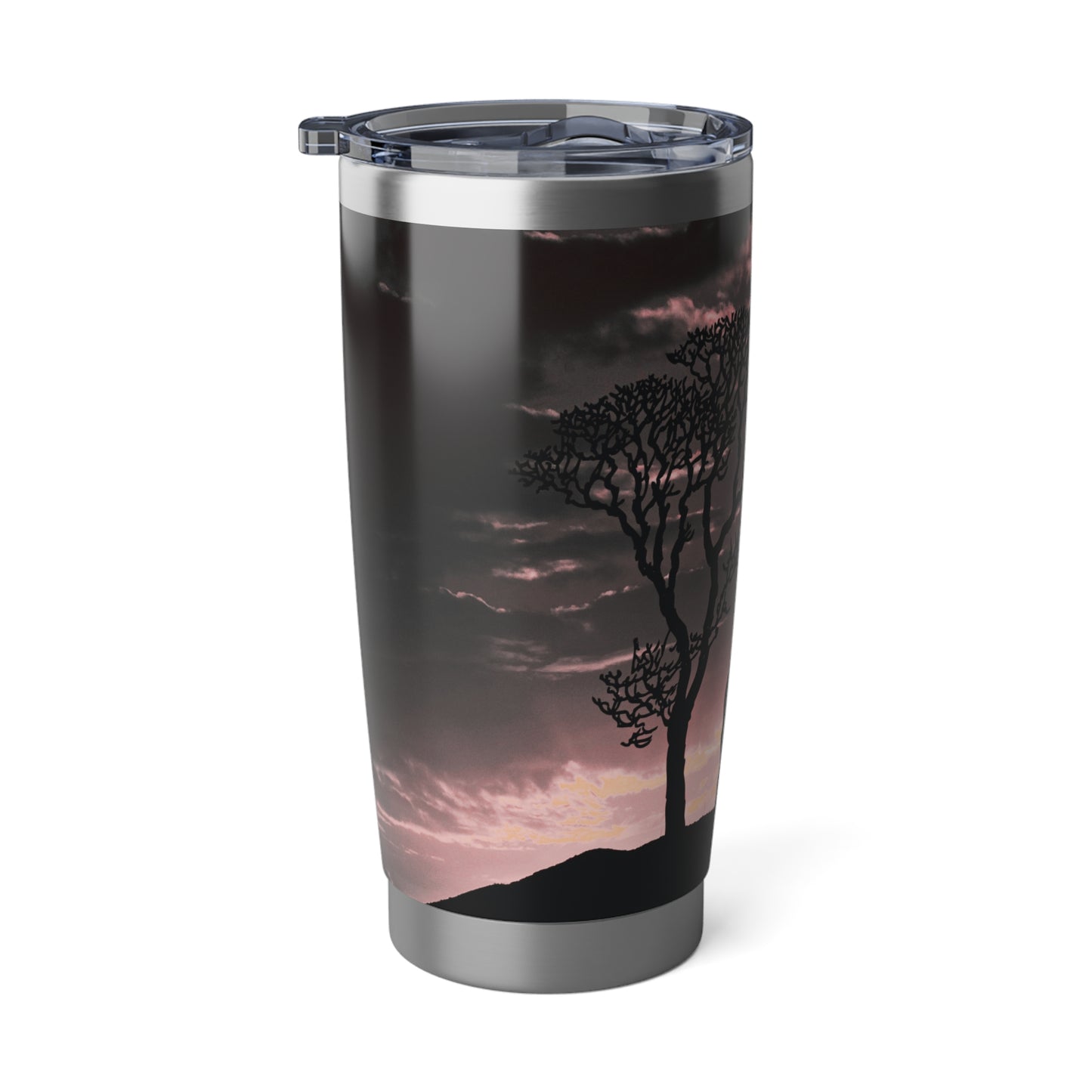 Romantic Sunset Tumbler | 20oz Adventure Mug, Travel Thermos, Perfect for Couples, Anniversary Gift, Outdoor Picnic