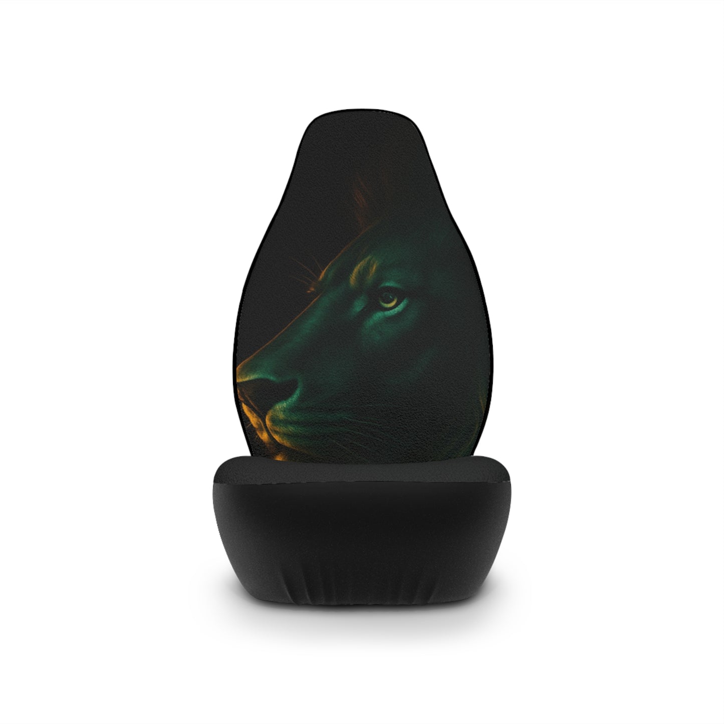 Majestic Lion Car Seat Covers - Stylish Automotive Accessories for Animal Lovers