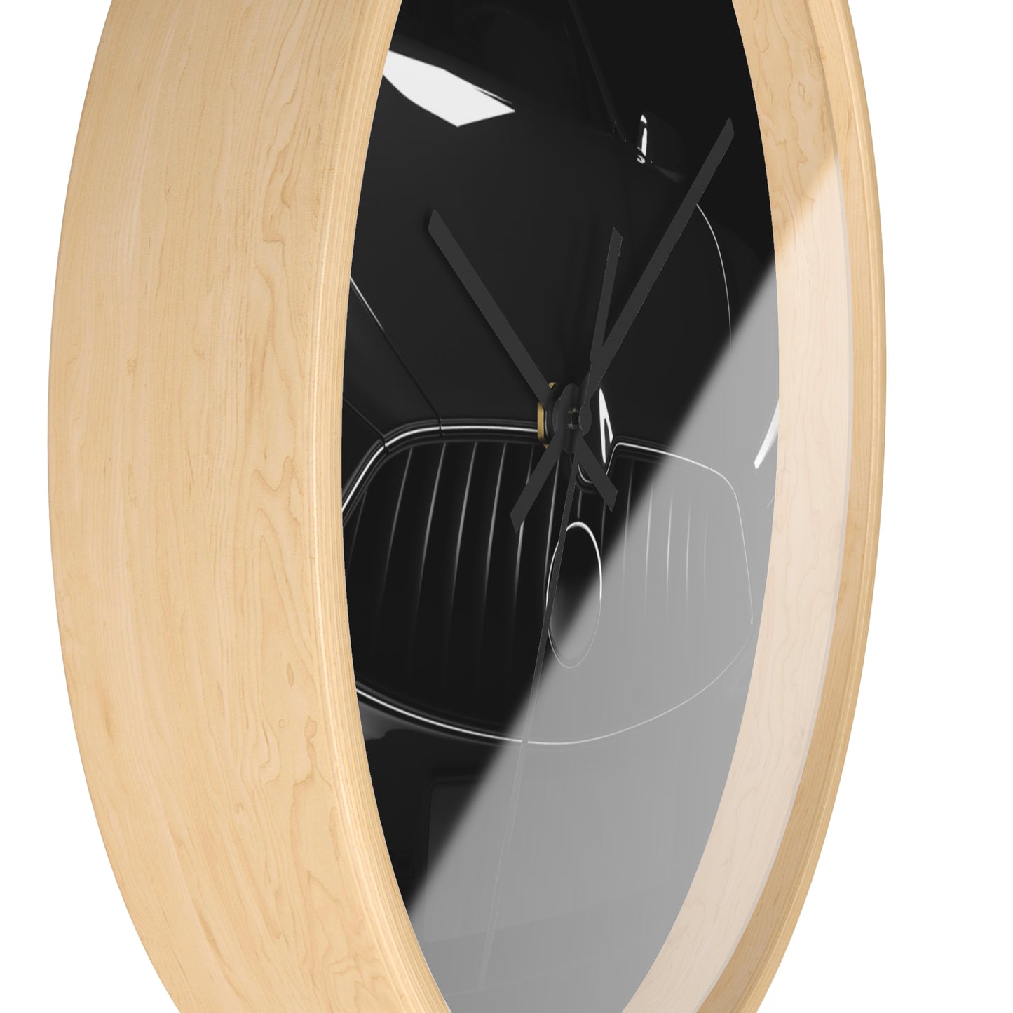 Sleek Car Wall Clock - Modern Home Decor, Automotive Gift, Office Accessory, Stylish Timepiece, Unique Wall Art