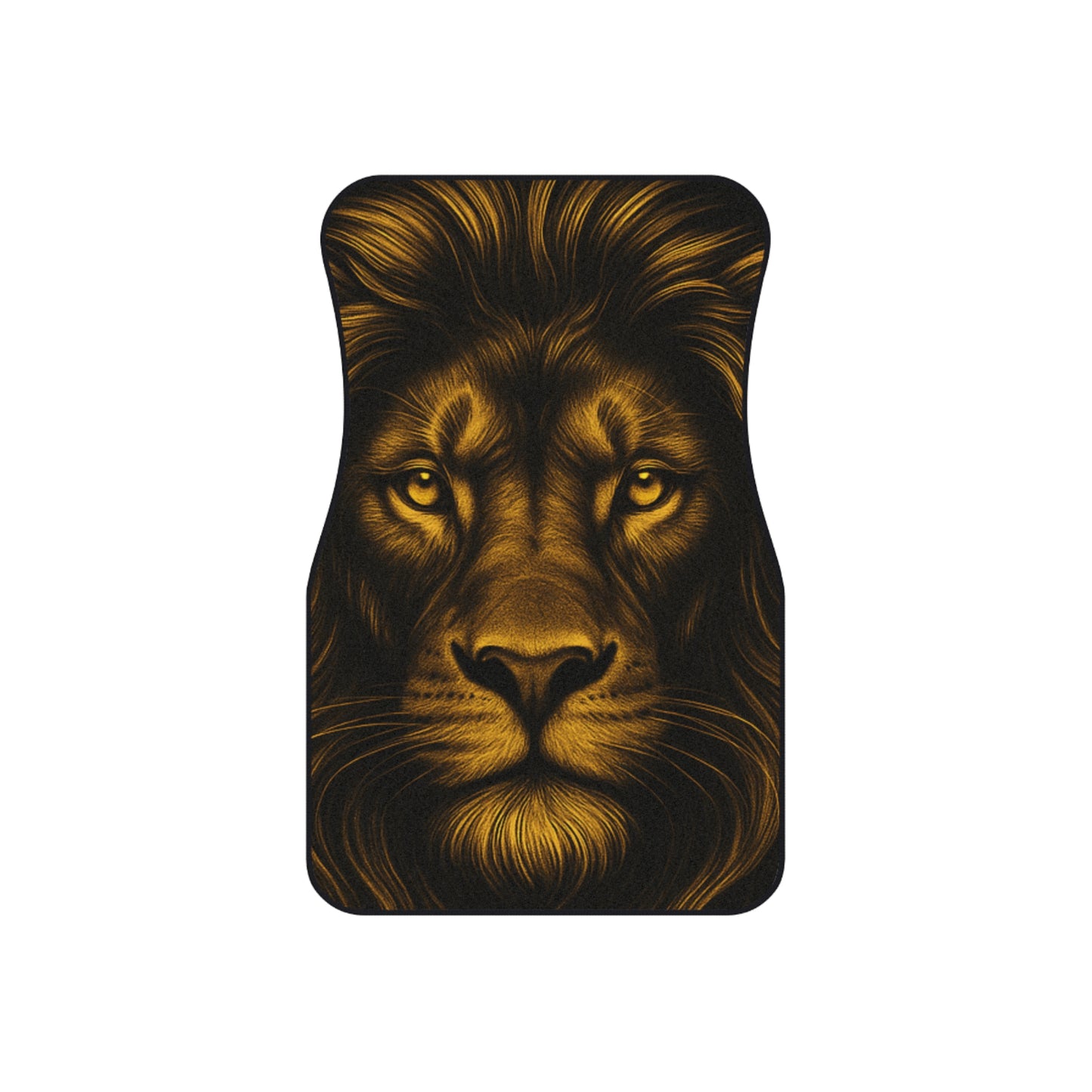 Lion Face Car Mats - Set of 4 Premium Auto Accessories