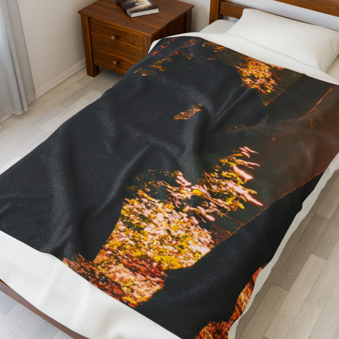 Cozy Velveteen Blanket for Warmth and Comfort, Perfect for Home, Gifts, Snuggling, Self-Care, Anniversary, or Winter Nights