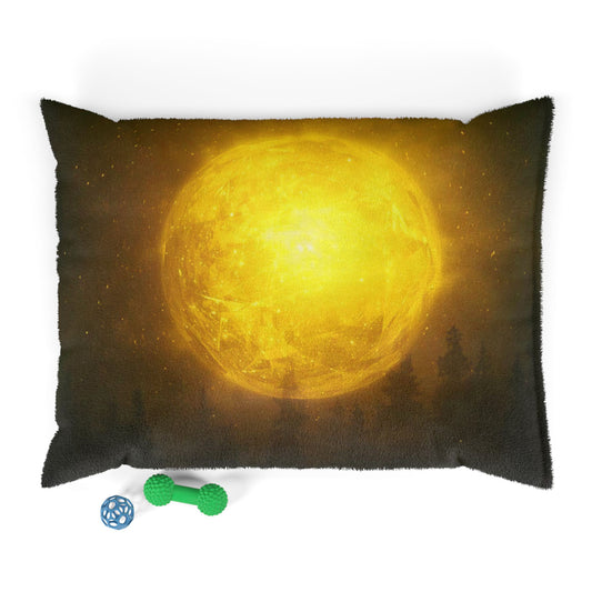 Cozy Artistic Pet Bed for Dogs