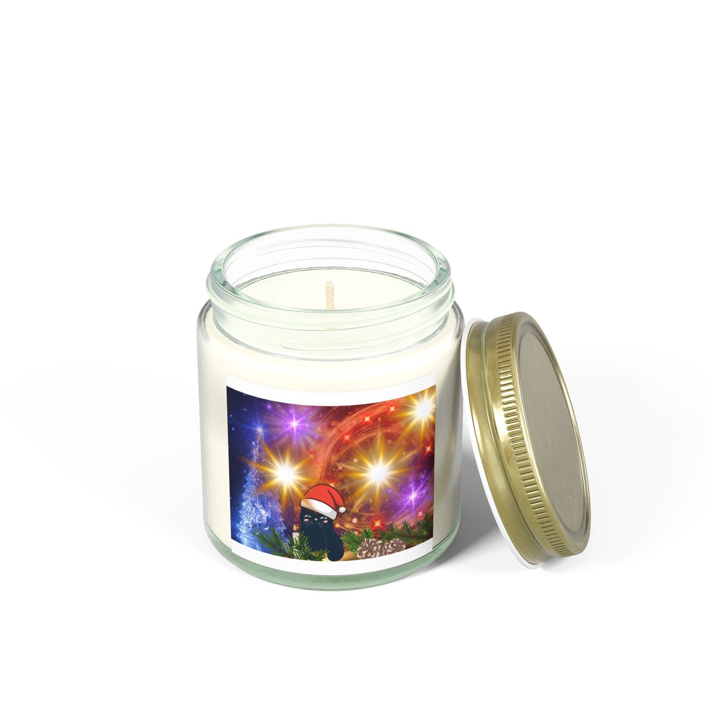 Scented Candles, Coconut Apricot Wax (4oz, 9oz)
