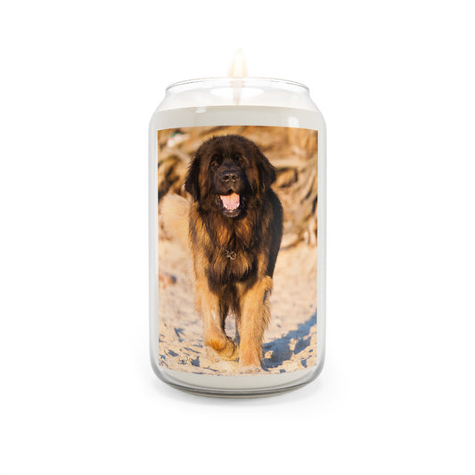 Scented Soy Candles with Dog Design, Cute Pet Candles for Animal Lovers, Gifts for Dog Lovers, Home Decor, Pet Birthday Celebration