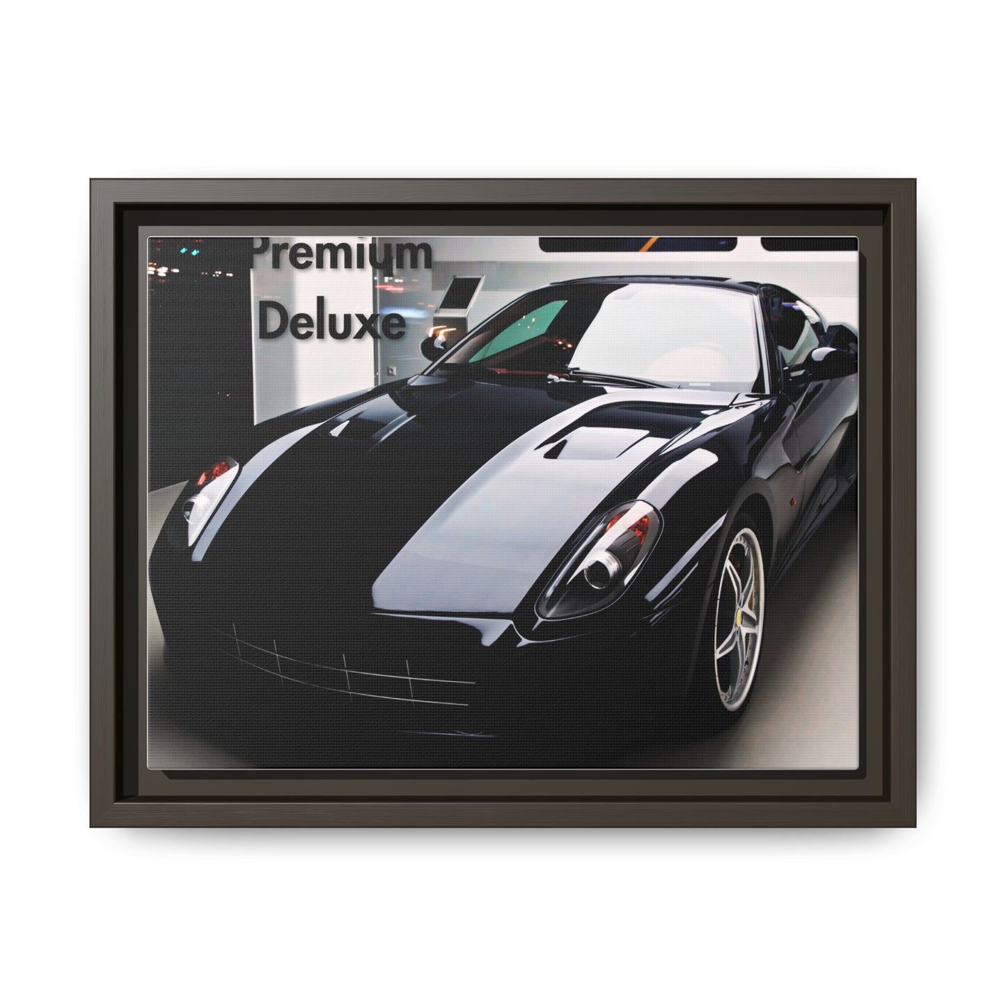 Framed Canvas Print, Car Art, Home Decor, Gifts for Car Lovers, Garage Wall Art, Automotive Enthusiast Decor