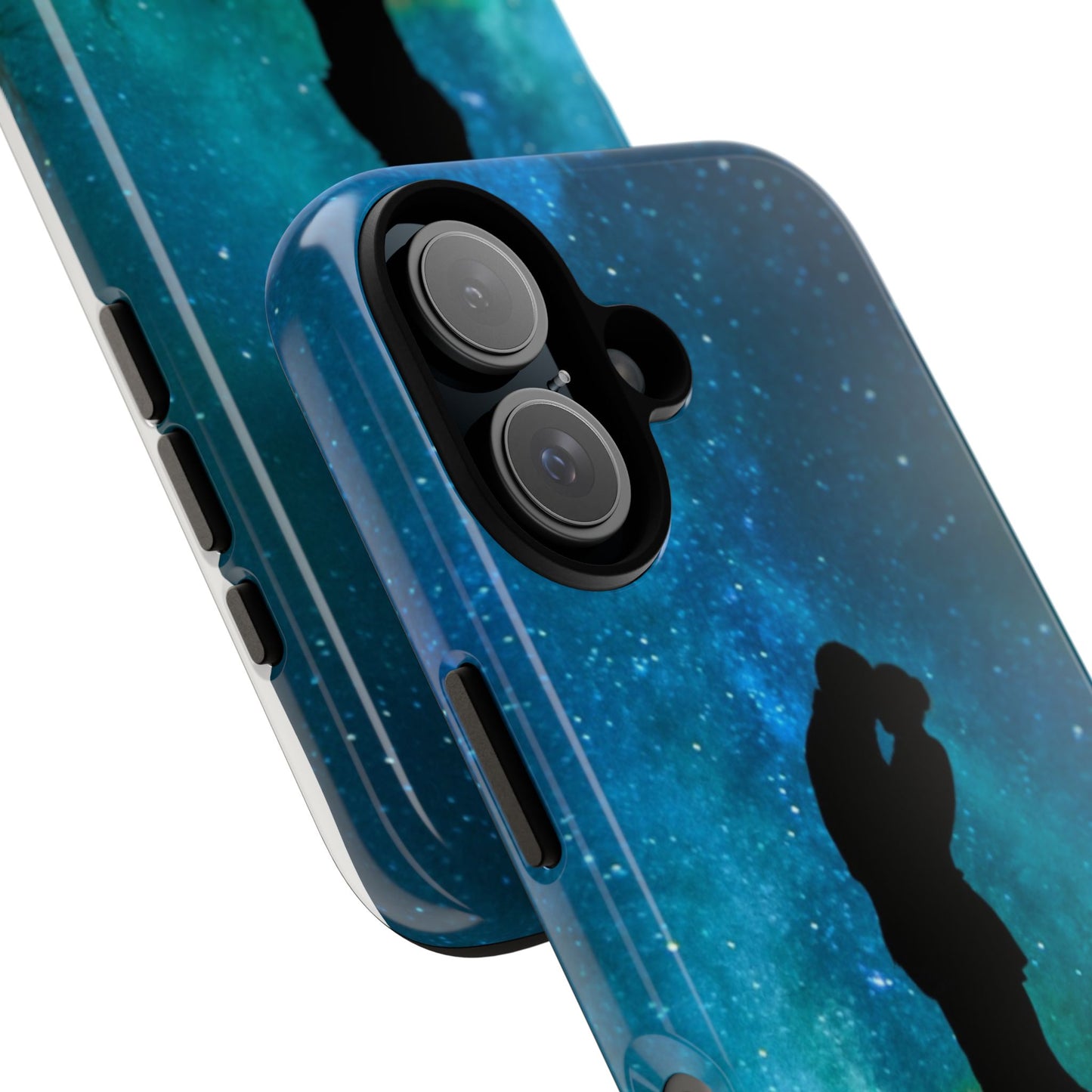 Starry Night Phone Case - Tough Cases for Couples, Galaxy Lover Gift, Astrophotography Accessory, Night Sky Design