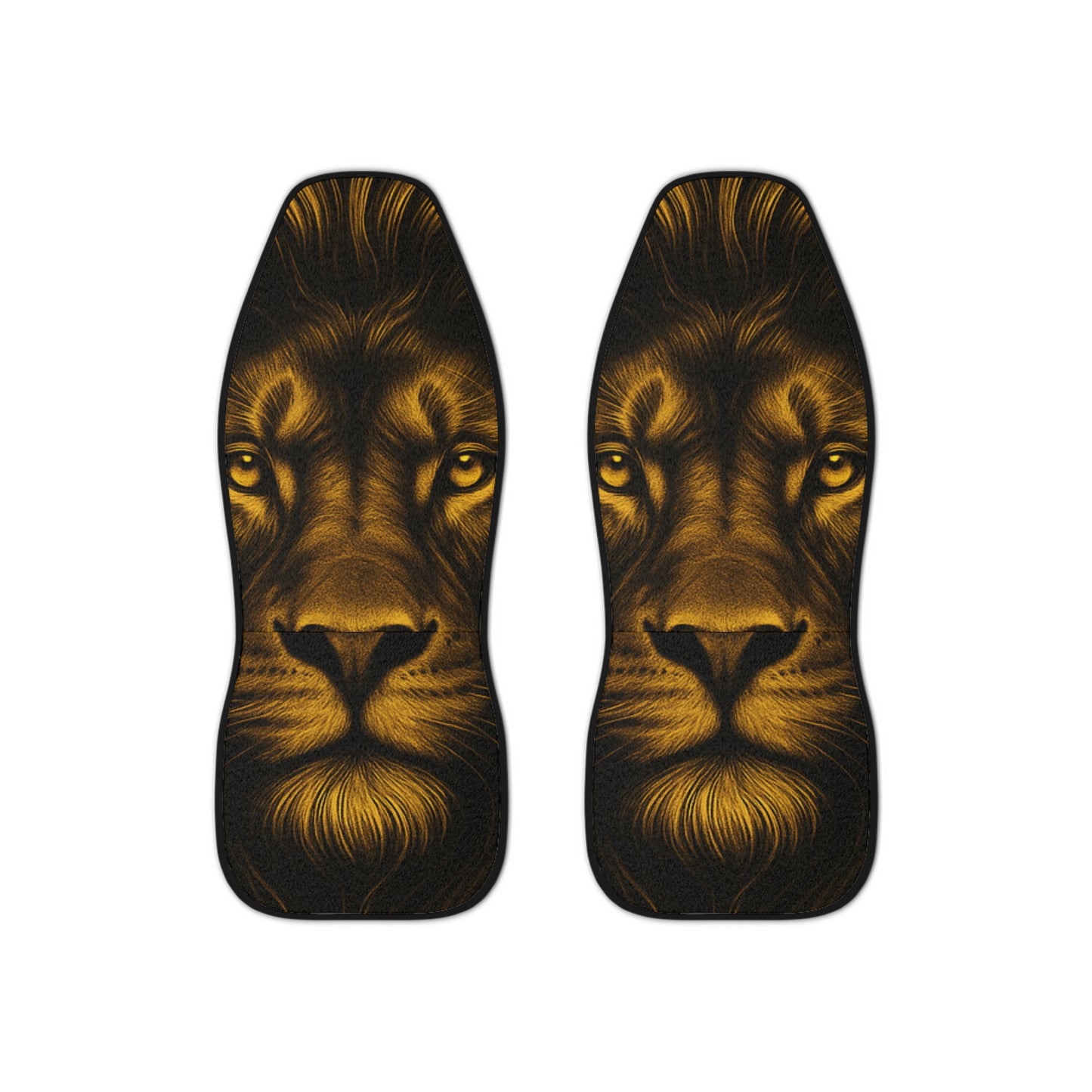 Majestic Lion Car Seat Covers – Wild Animal Decor for Car Enthusiasts