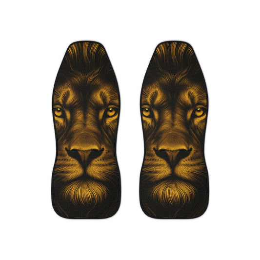 Majestic Lion Car Seat Covers – Wild Animal Decor for Car Enthusiasts
