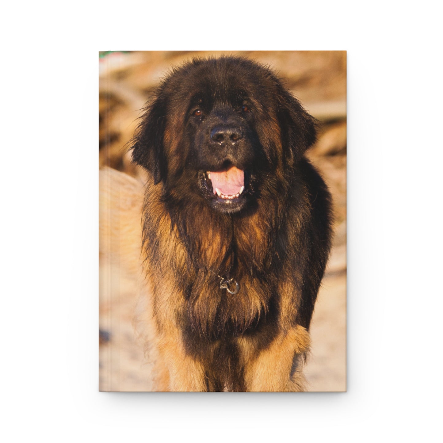 León de Montaña Hardcover Journal - Pet Lover's Gift, Dog Journal, Study Notebook, Cute Dog Art, Inspirational Writing