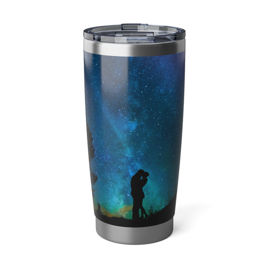 Celestial Love 20oz Tumbler - Starry Night Drinkware for Stargazers, Gifts for Couples, Travel Mug, Outdoor Adventure