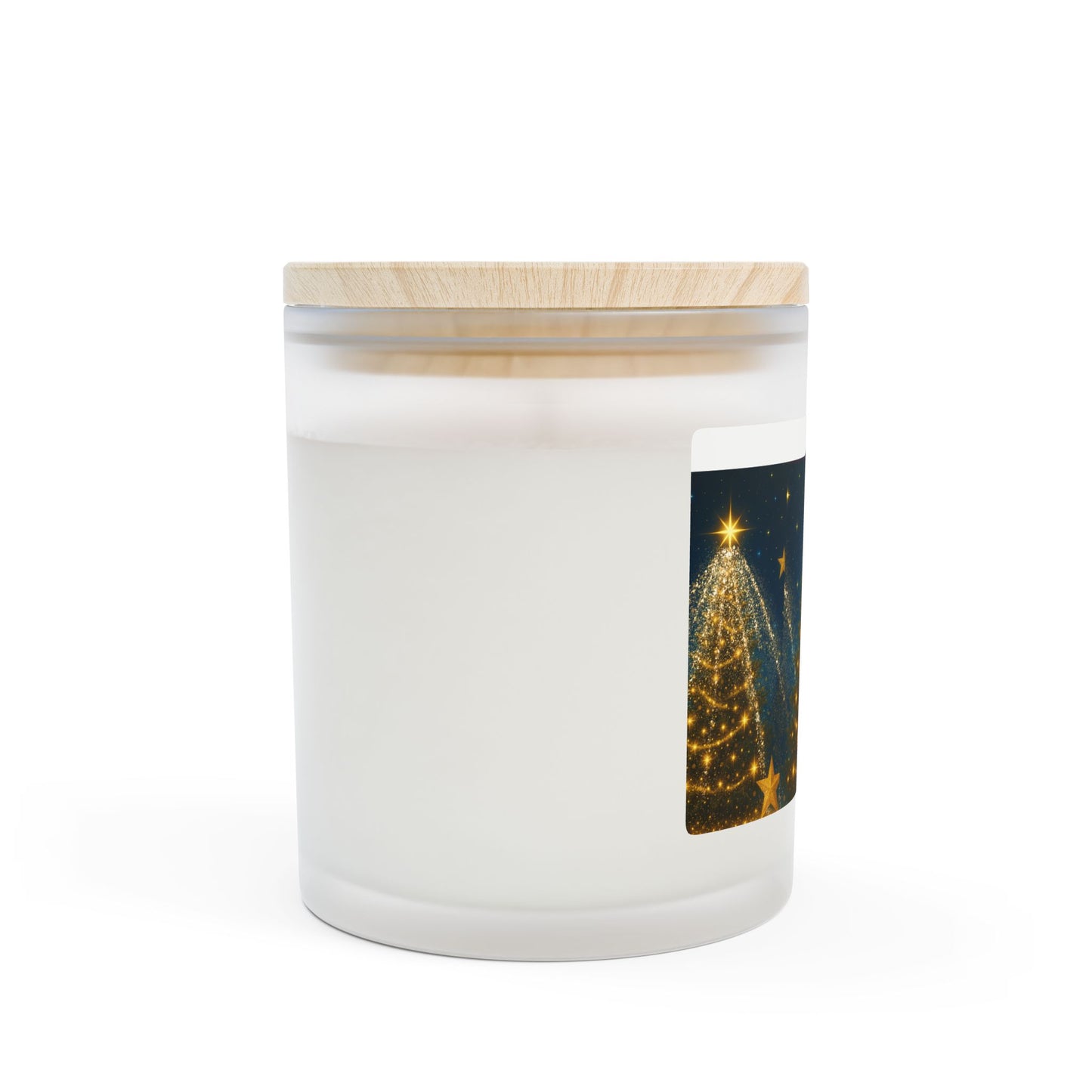Frosted Glass Candle, 11oz