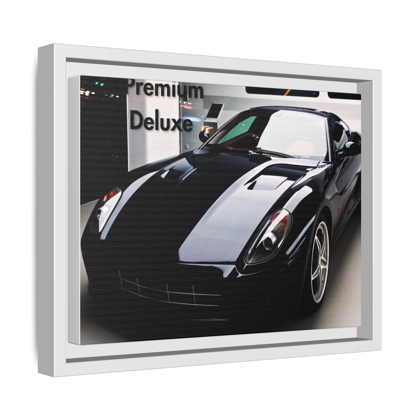 Framed Canvas Print, Car Art, Home Decor, Gifts for Car Lovers, Garage Wall Art, Automotive Enthusiast Decor