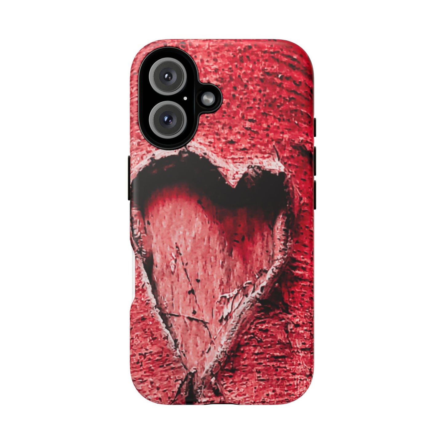 Heartfelt Phone Case, Tough Phone Cover, Valentine's Gift, Customizable Design, Durable Protective Shell