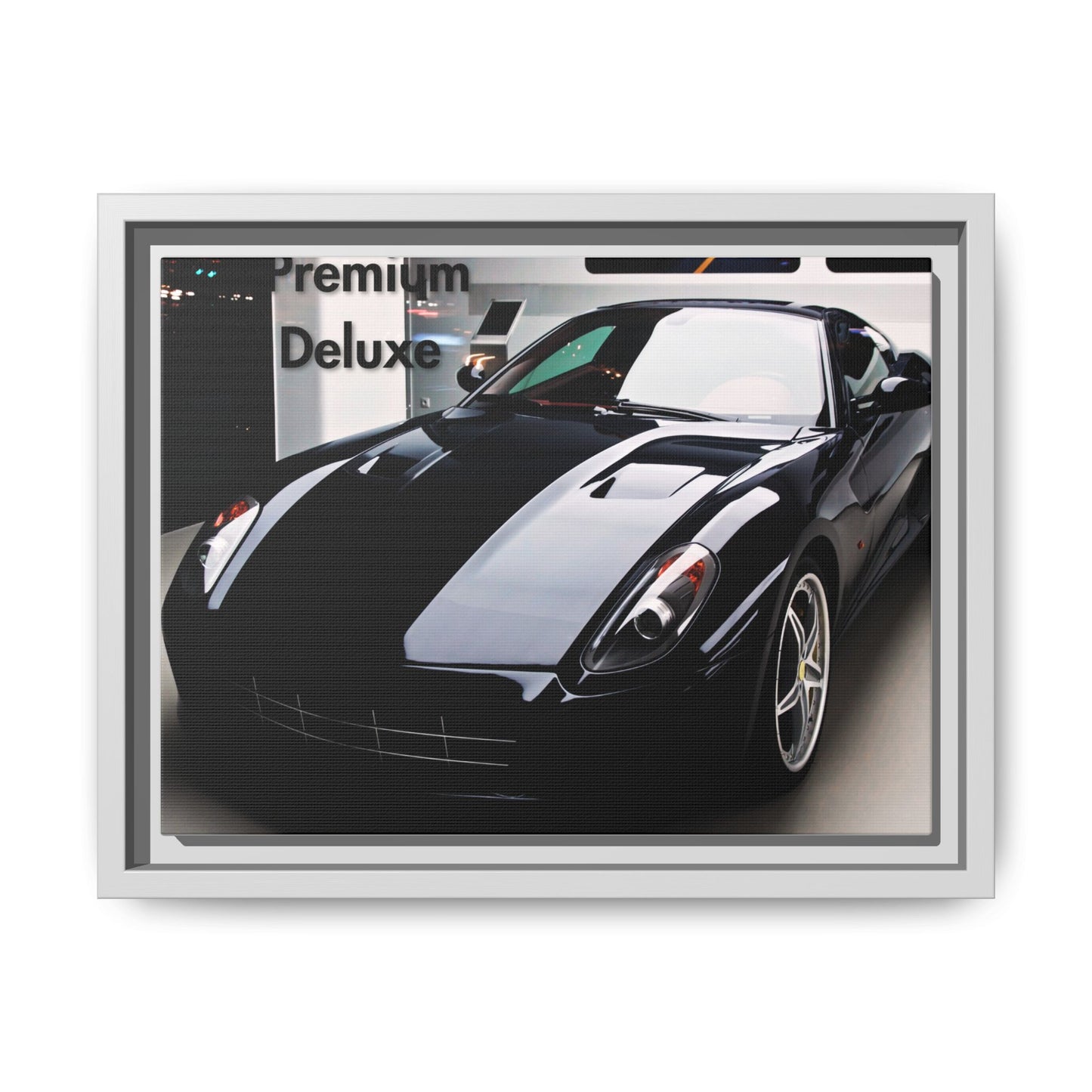 Framed Canvas Print, Car Art, Home Decor, Gifts for Car Lovers, Garage Wall Art, Automotive Enthusiast Decor