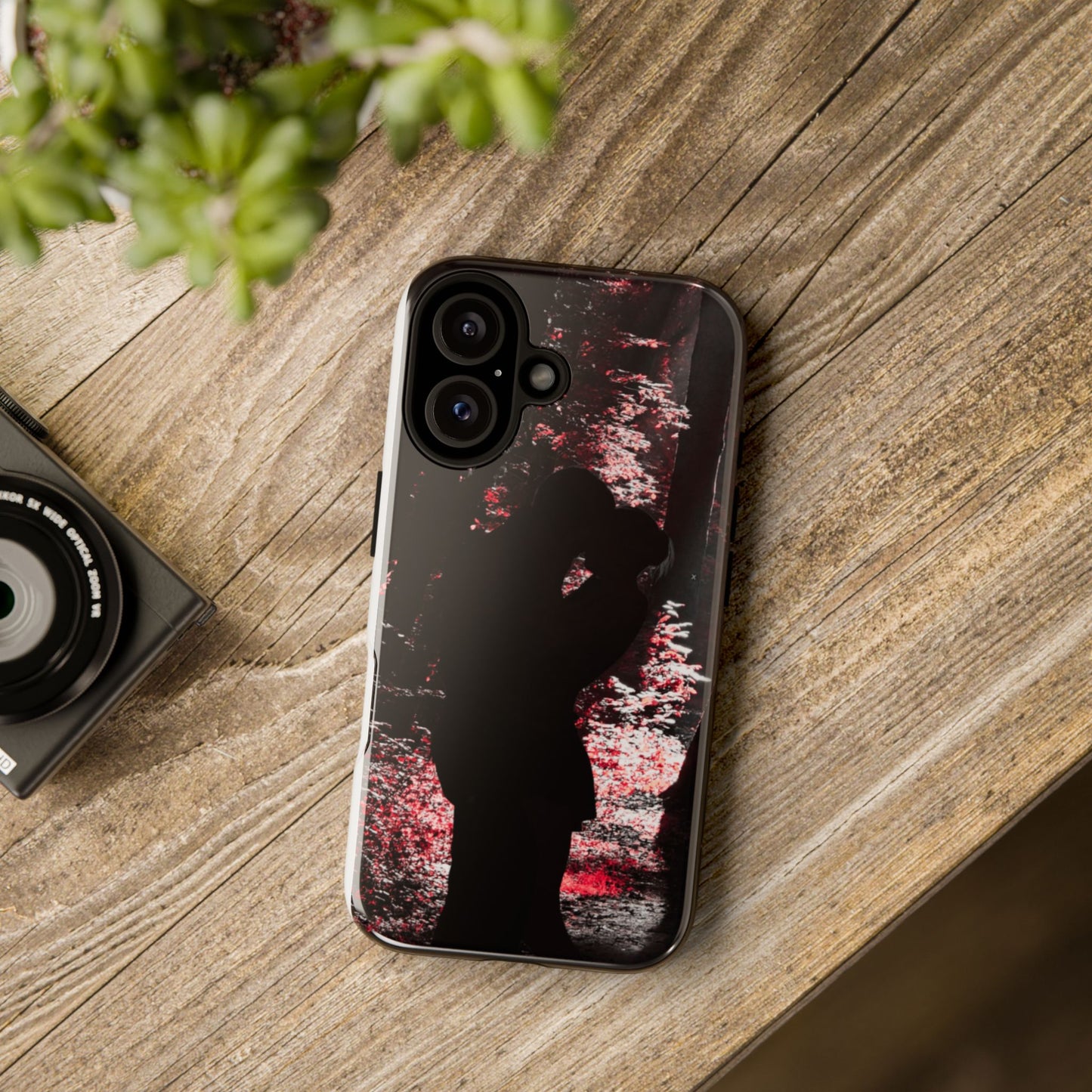 Romantic Phone Case, Stylish Tough Cases for Couples, Gift for Anniversary, Love-themed Phone Cover, Customizable Case