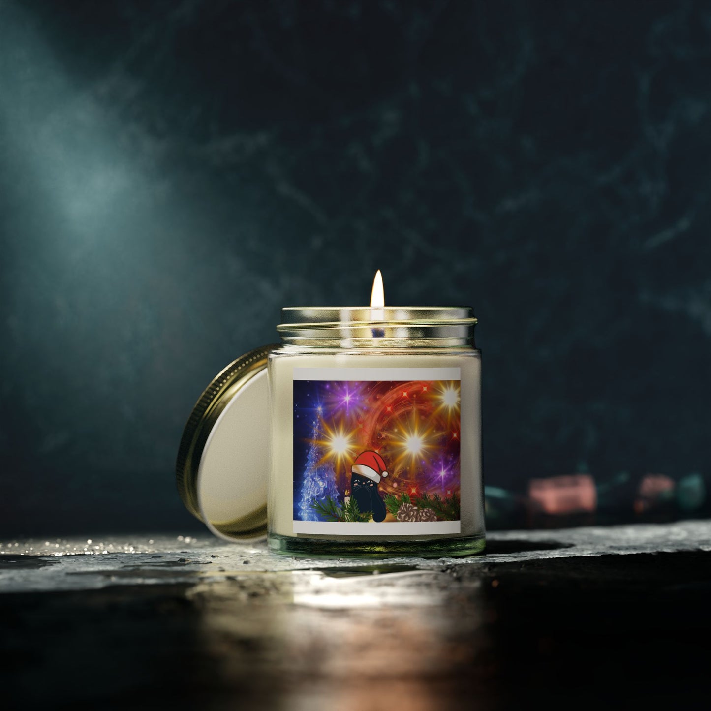 Scented Candles, Coconut Apricot Wax (4oz, 9oz)