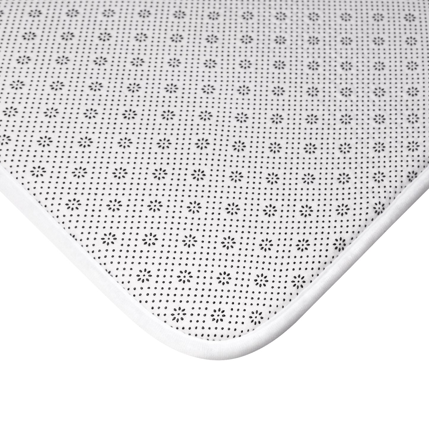 Christmas Sparkle Bath Mat | Holiday Decor, Festive Home, Bath Accessories, Winter Wonderland, Gold & Glittery