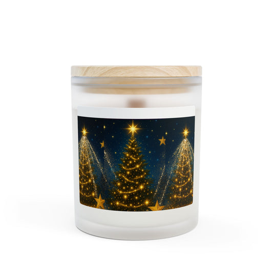Frosted Glass Candle, 11oz