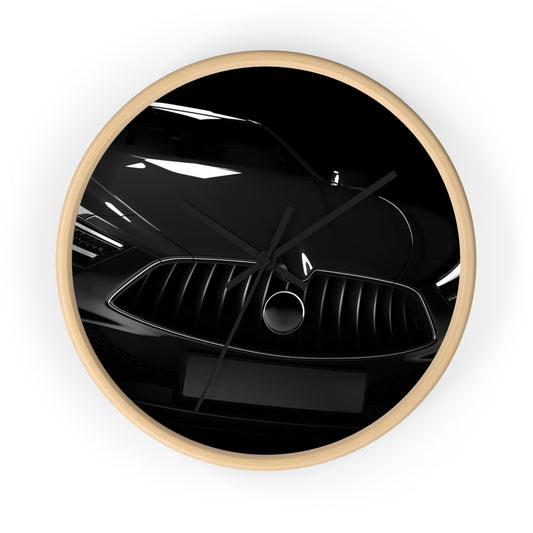 Sleek Car Wall Clock - Modern Home Decor, Automotive Gift, Office Accessory, Stylish Timepiece, Unique Wall Art