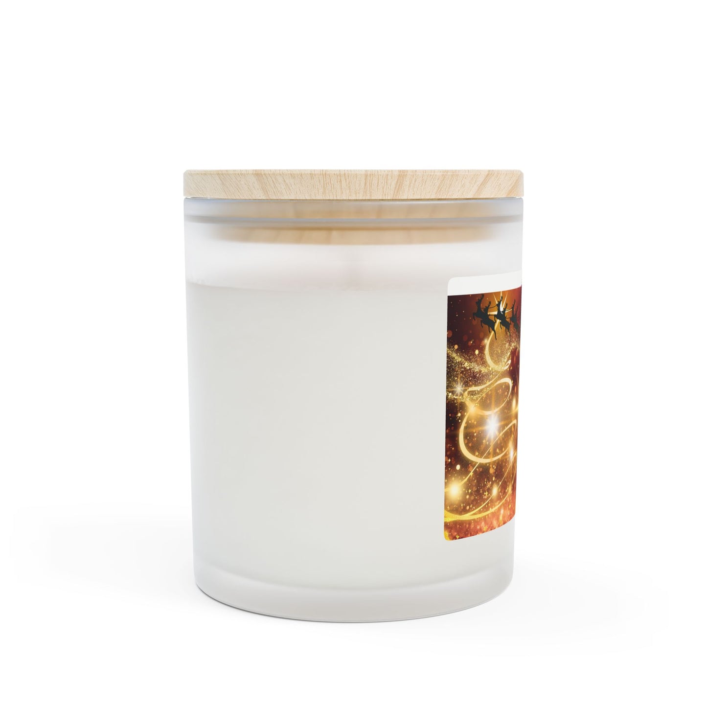 Frosted Glass Candle, 11oz