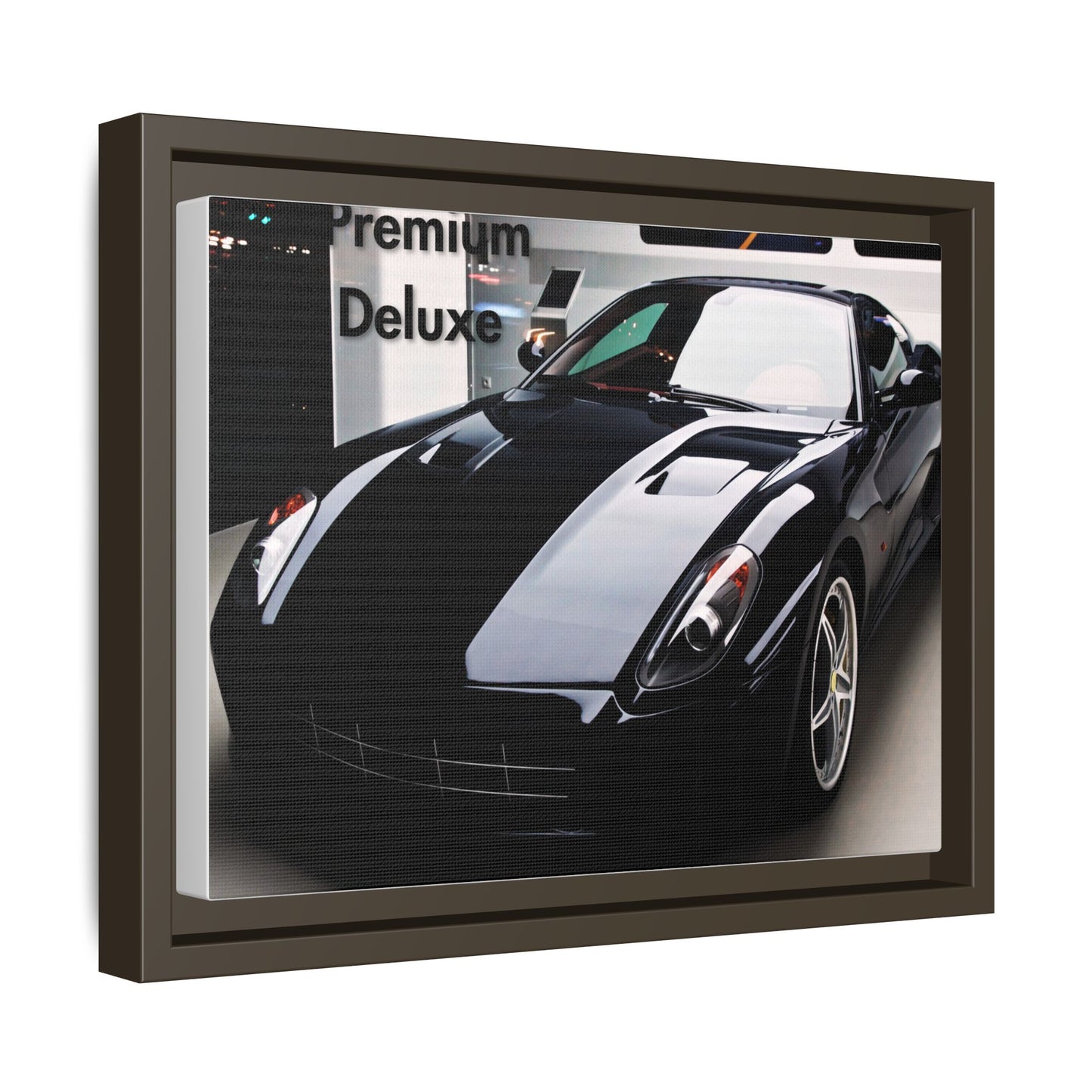 Framed Canvas Print, Car Art, Home Decor, Gifts for Car Lovers, Garage Wall Art, Automotive Enthusiast Decor