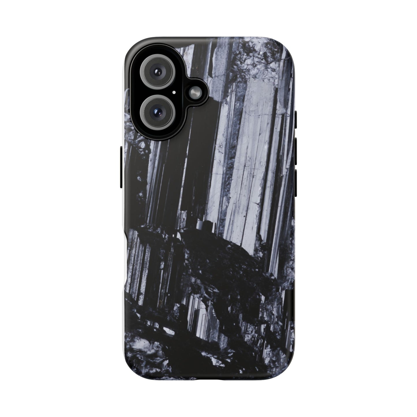 Black Crystal Phone Cases, Tough Phone Case, Protective Cover, Modern Design, Phone Accessory