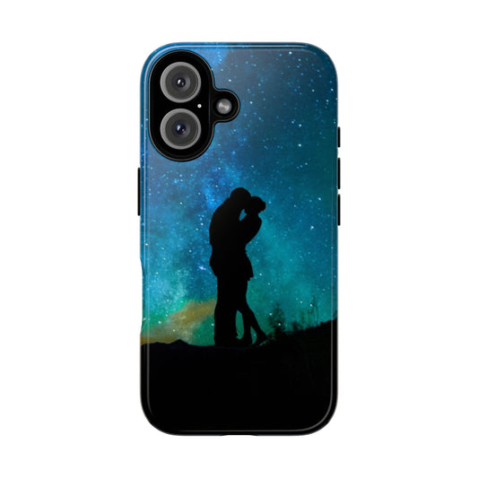 Starry Night Phone Case - Tough Cases for Couples, Galaxy Lover Gift, Astrophotography Accessory, Night Sky Design