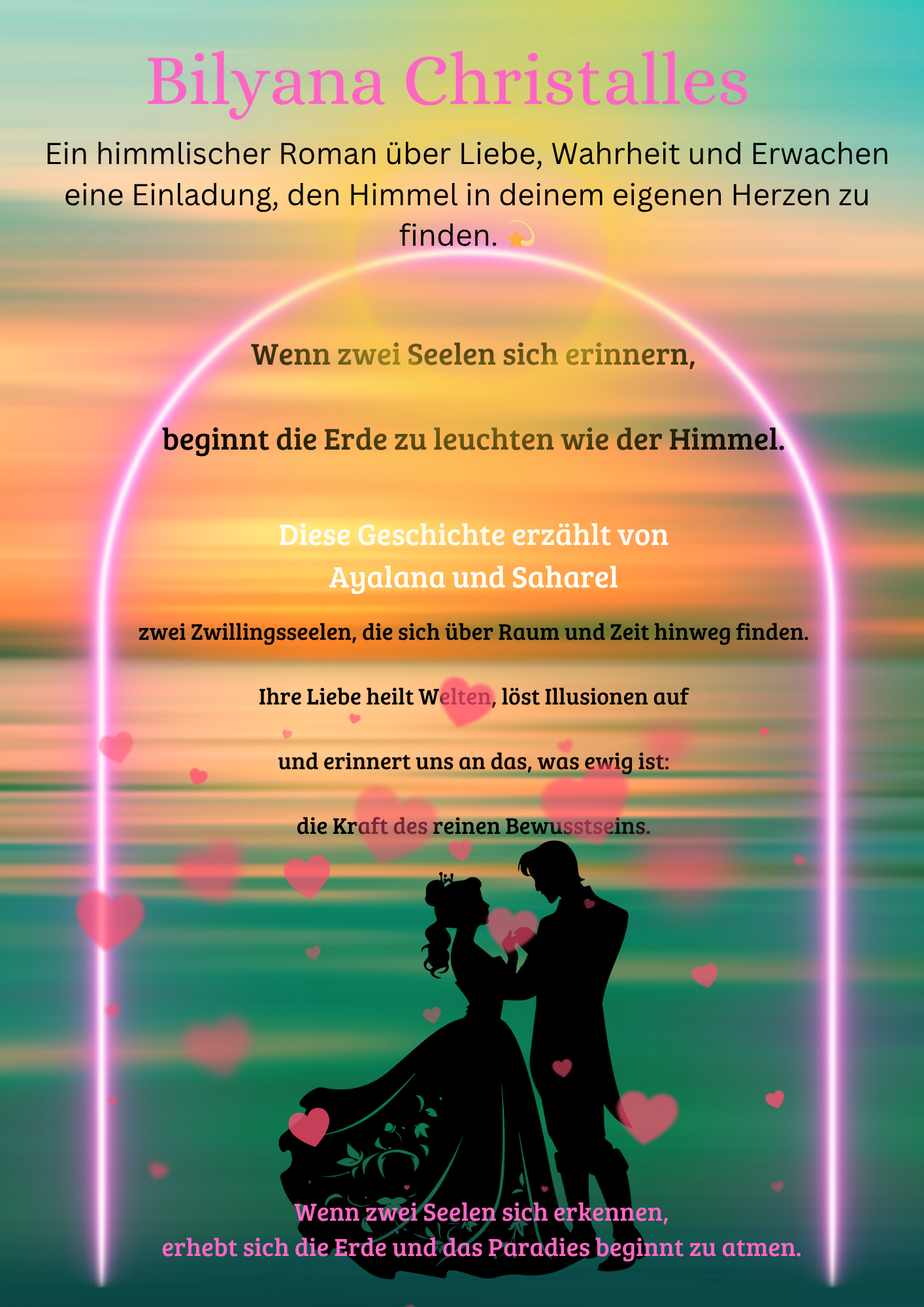 Wie die Erde zum Himmel wird – Eine wahre Liebesgeschichte von Ayalana & Saharel Amazon und Buchläden