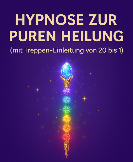Hypnose 🌈⚕️🌈 Pure Heilung mit dem Lemurischen Heilstab
(Treppen-Einleitung, Chakrenreinigung & Rückkehr zum Ursprung des gesunden Körpers)⚕️🌈⚕️