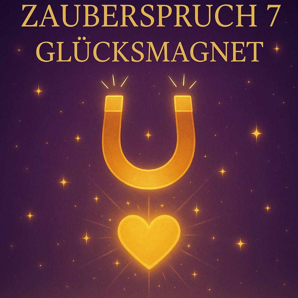 🌟 Zauberspruch 7 – Glücksmagnet💫
