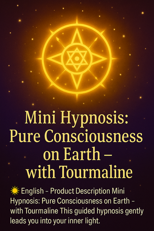 Mini Hypnosis: Pure Consciousness on Earth – with Tourmaline