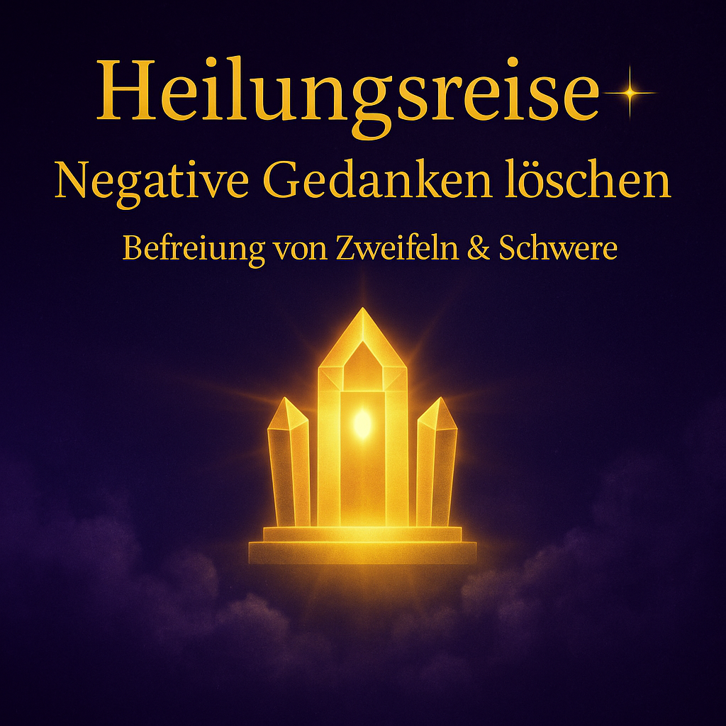 🌌 Heilungsreise: Negative Gedanken löschen – Intensiv 🌌