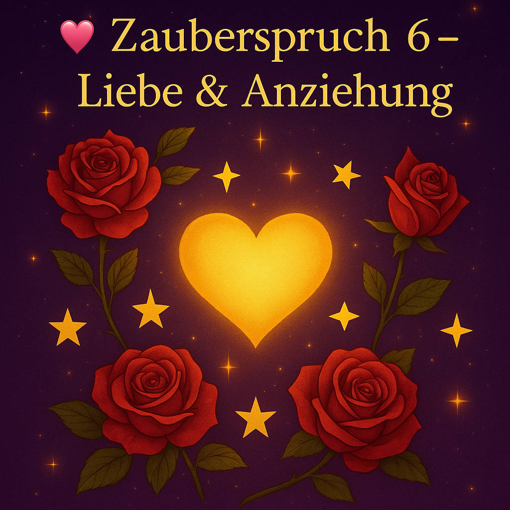 💖 Zauberspruch 6 – Liebe & Anziehung