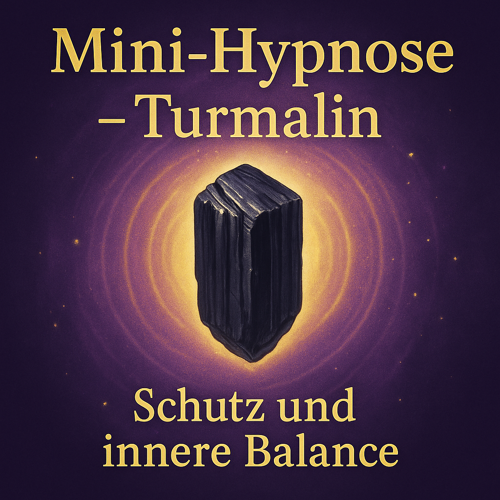 Mini-Hypnose: Reines Bewusstsein auf Erden – mit Turmalin